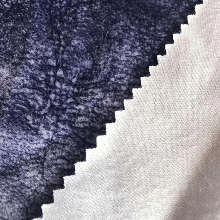 Printed Velour Fabric