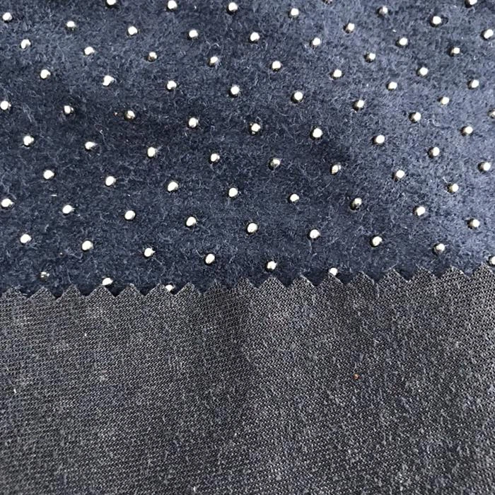 Warp Suede With Polka