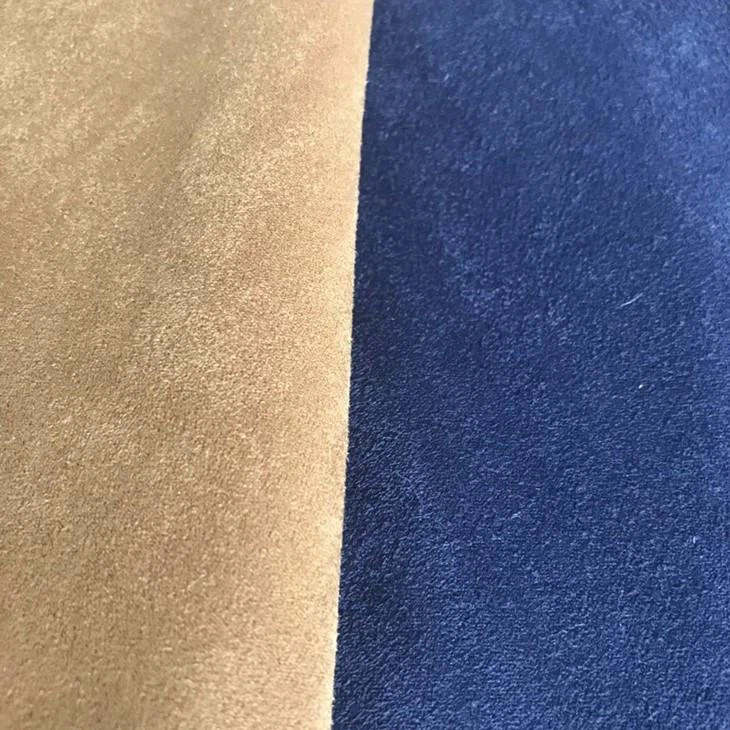 Thick Spandex Suede Leather